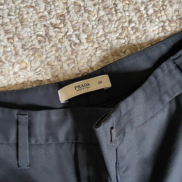 Prada size 38 black pants - Picture 2 of 3